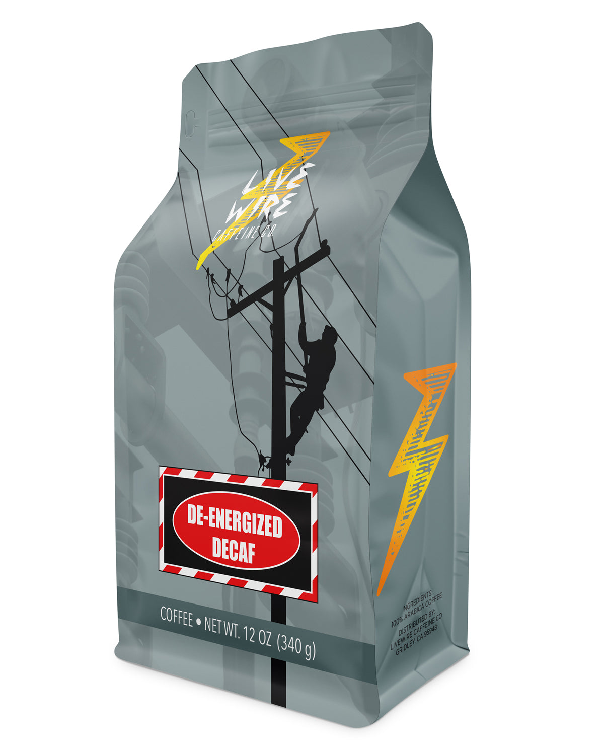 LWC - De-Energized Blend - Decaffeinated Roast 12oz